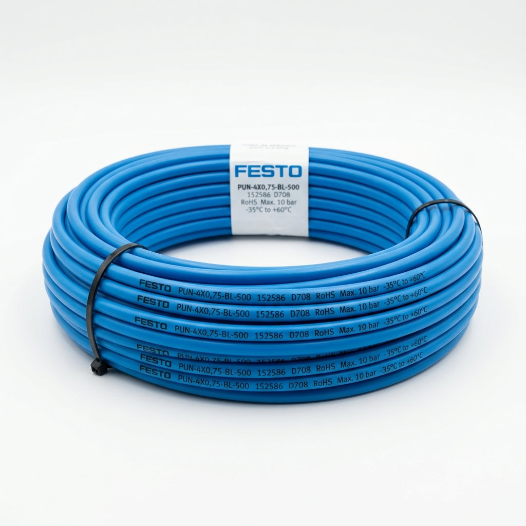 FESTO PUN-4X0,75-BL-500