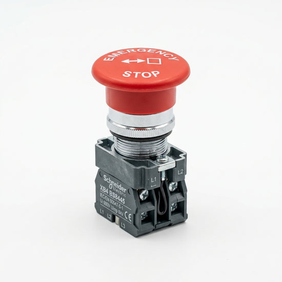 SCHNEIDER ELECTRIC	XB4 BS8445 Botón de paro de emergencia