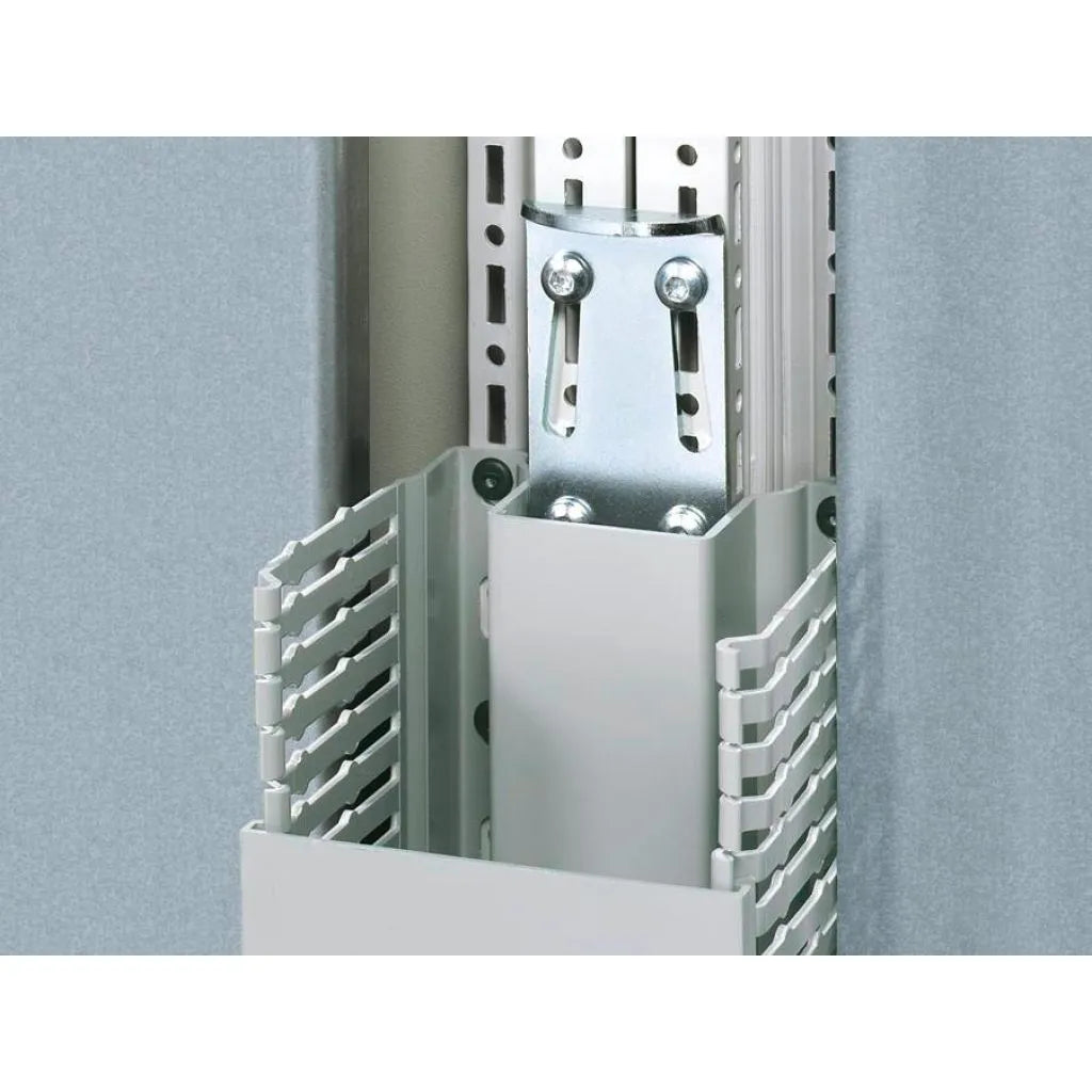 TS Canaleta de PVC RAL 7030 2000Lmm 100Wx80Dmm