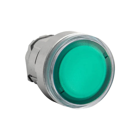 CABEZA PARA BOTON ILU VERDE LED TD2