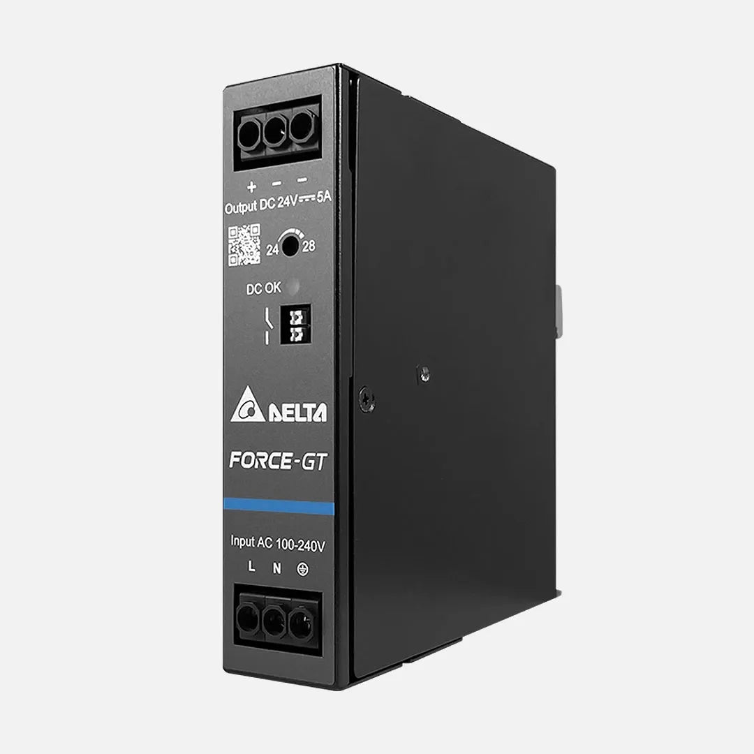 Fuente de alimentación monofásica Delta entrada 90-264VCA 120W 5A 24VCD