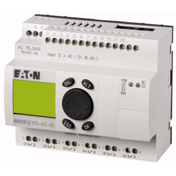 EASY819-AC-RC RELE 12E 6S 230V RELOJ