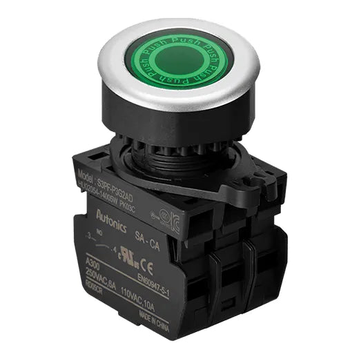 PUL ILUM 30mm VERDE NA MOD RAZ 110-220V