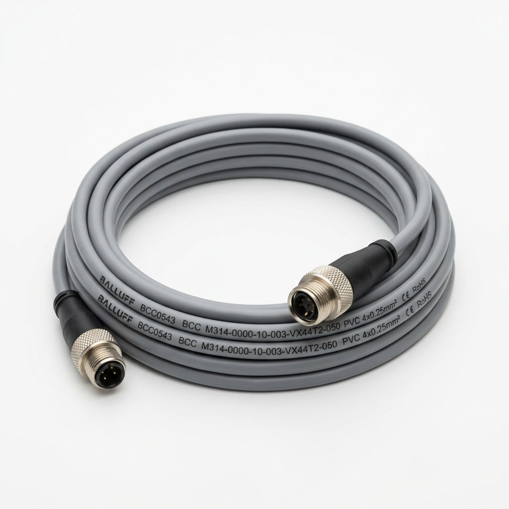 BALLUFF BCC0543 BCC M314-0000-10-003-VX44T2-050 Cable de conexión