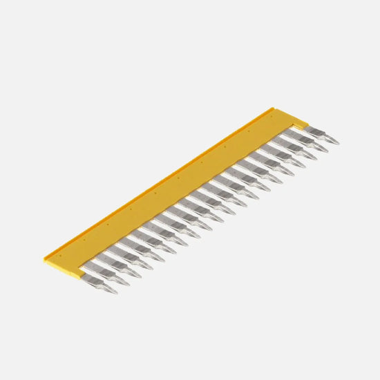 ZQV 4/20 Puente enchufable amarillo de 20 polos para WDU/ZDU/ZDK… de 4 in