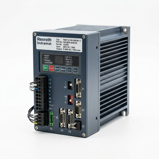REXROTH INDRAMAT TDM 1.2-100-300-W1-2