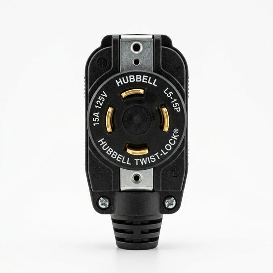 Hubbell HBL2411 enchufe de bloqueo
