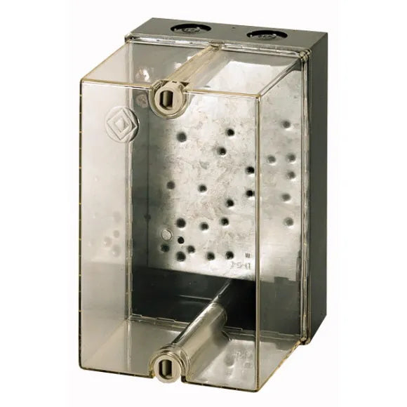 CI-C Caja pequeñas con tapa transparente y perforaciones 165Hx110Wx128D IP65