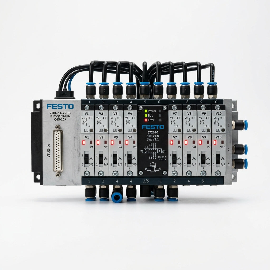 FESTO VTUG-14-VRPT-B1T-Q10R-UR-Q6S-10K