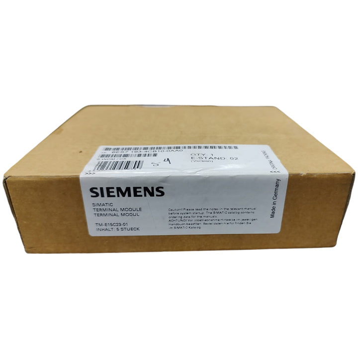 Siemens 6ES7 193-4CB10-0AA0 bloque terminal.