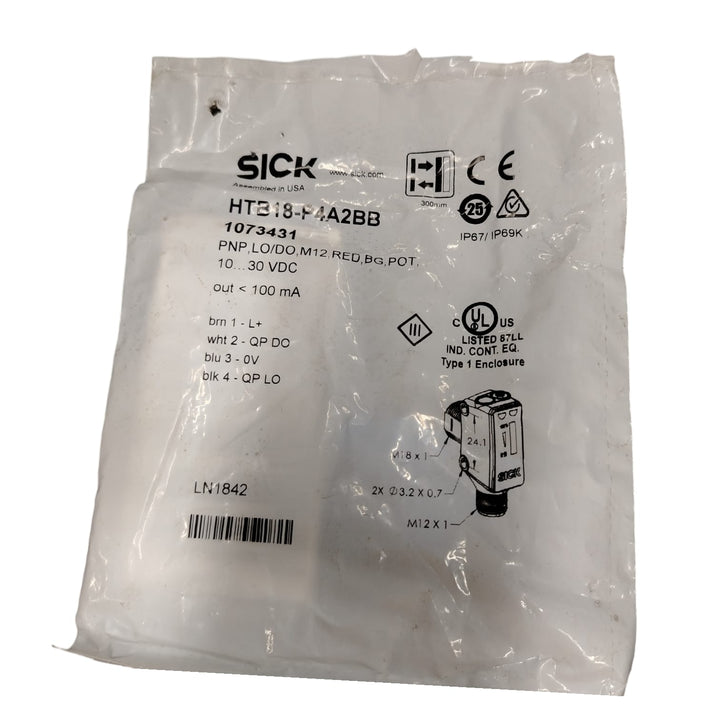 SICK HTB18-P4A2BB SENSOR FOTOELECTRICO