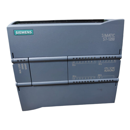 Siemens 6ES7 214-1BG40-0XB0 unidad de procesamiento