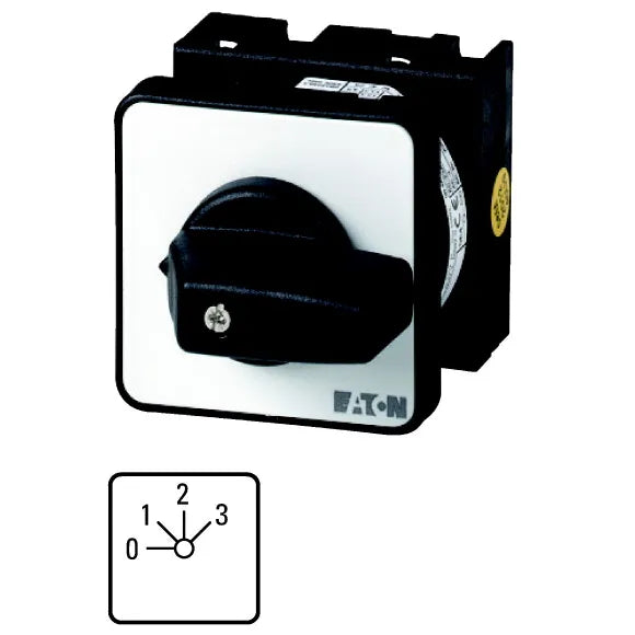 T0-2-8241/E Interruptor CAM de 3 pasos 1P 3 contactos 20A P/empotrar IP65
