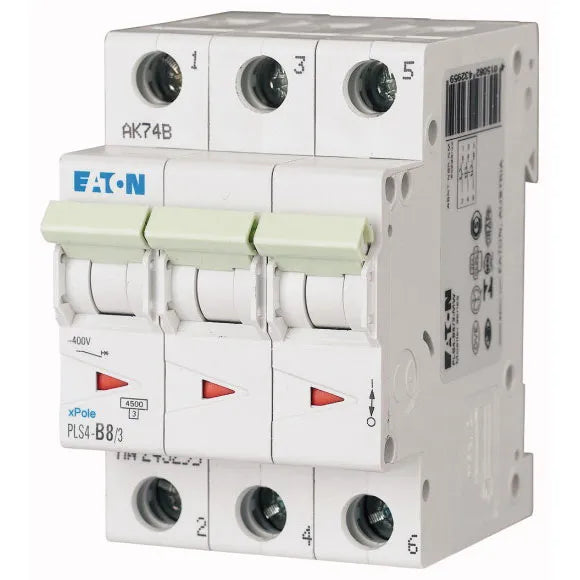 PLS4-B8/3-MW Xpole Interruptor termomagnético (ITM) 3P 8A 4.5kA Curva B