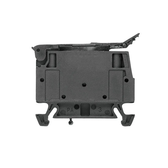 WSI 4 Clema portafusible europeo 4mm² 30-12AWG 6.3A 500VVCA Negro