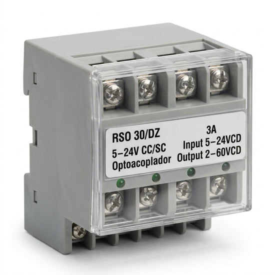 RSO 30/DZ 5-24V CC/SC Optoacoplador 3A Input 5-24VCD Output 2-60VCD