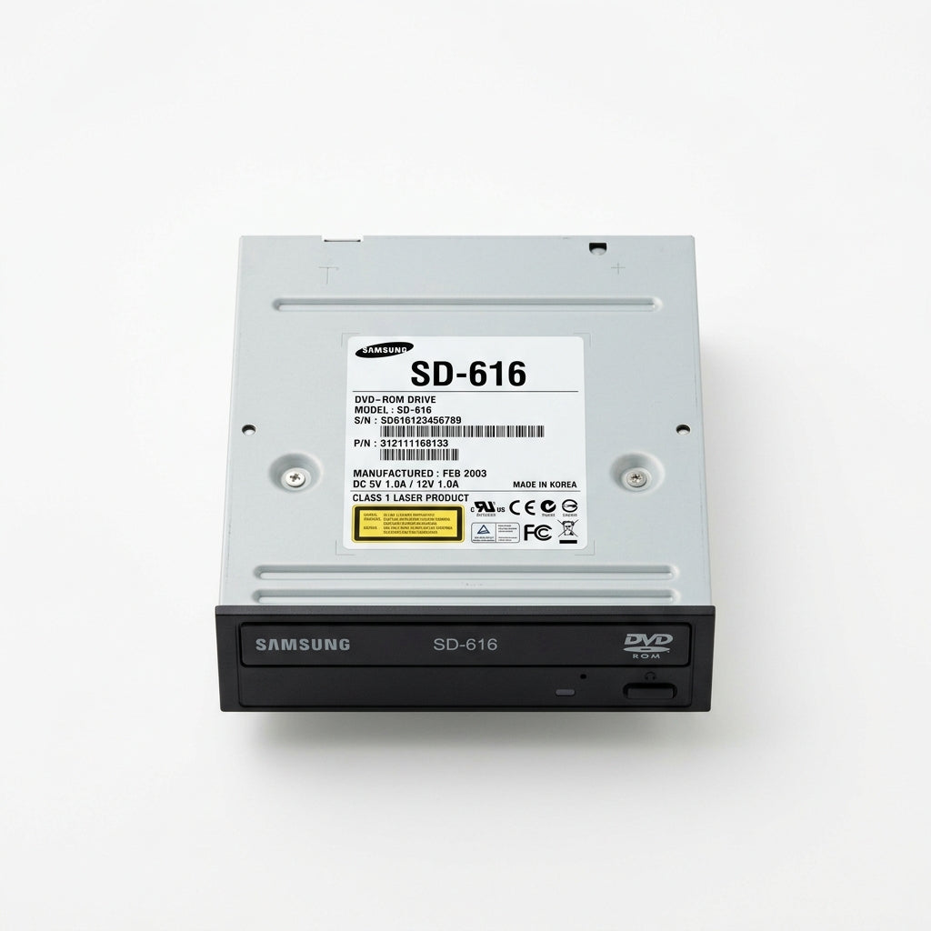 SAMSUNG DVD MASTER  SD-616 unidad óptica interna tipo DVD-ROM para escritorio.