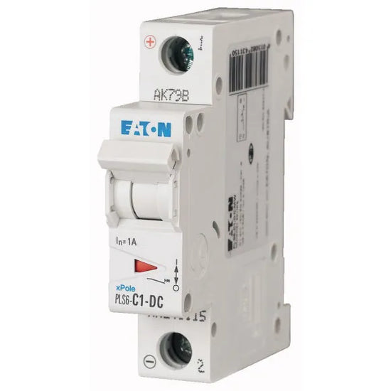 PLS6-C1-DC-MW Xpole Interruptor termomagnético para DC 1P 1A 6kA Curva C