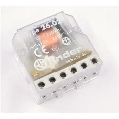 Telerruptor electromecánico tipo interruptor bipolar 110VCA 2NA 10A 250V Panel