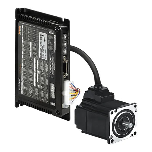AiS-56LA S.Lazo cerrado Drive 120W 24VDC + Motor 56x56mm 2PH 20.39Kgf-cm 3.5A/PH