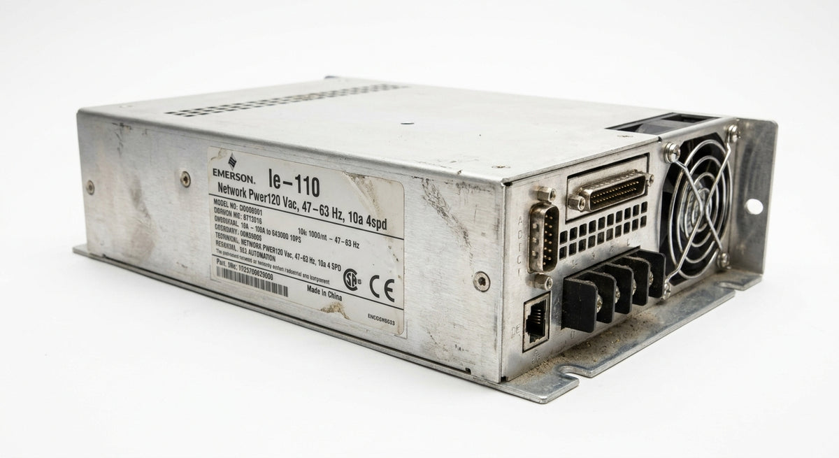 EMERSON Ie-110 Network Pwer120 Vac, 47-63 Hz,10a 4spd