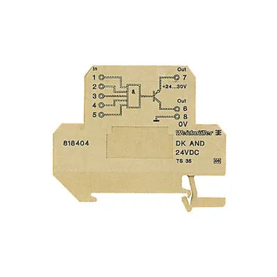 DK AND 35 24VDC Lógica preelaborada Puerta AND 5 Inputs 24V a PNP 9-15V