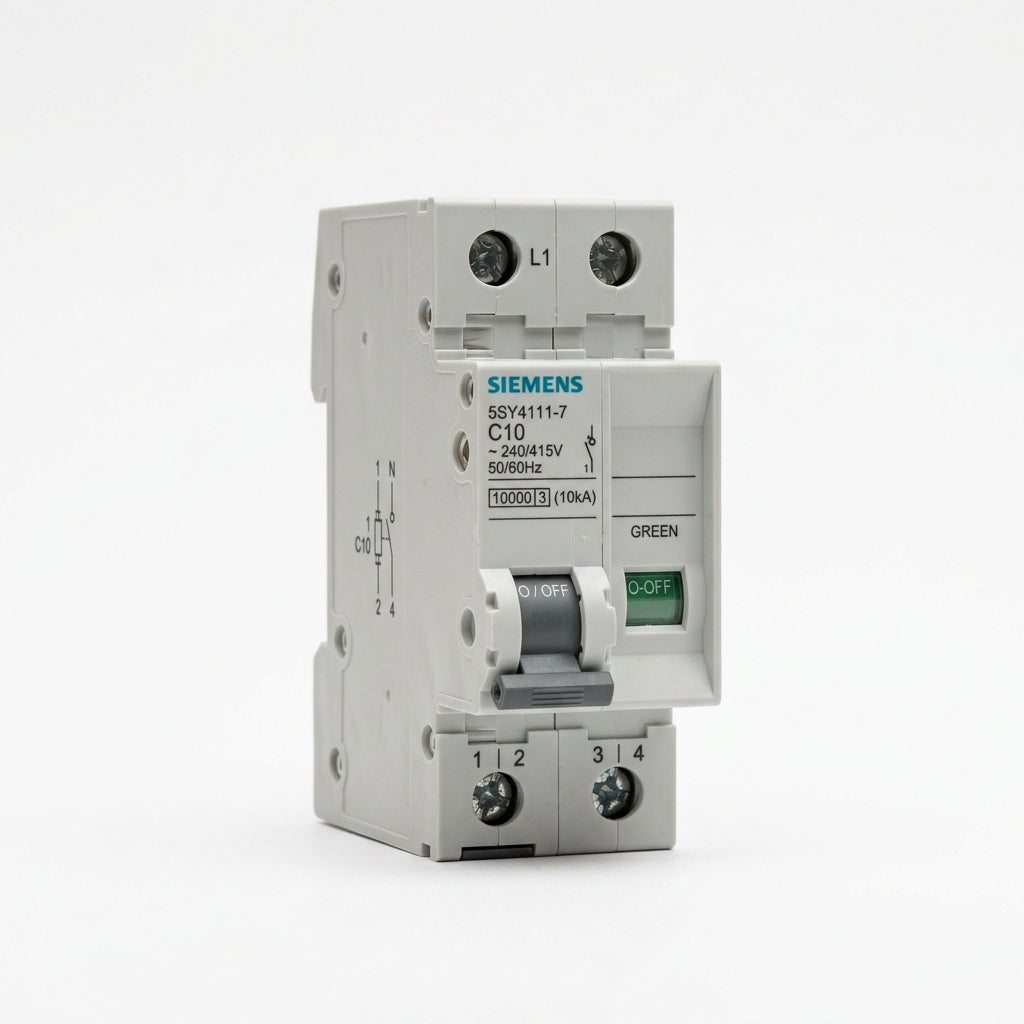SIEMENS 5SY4111-7 MCB C5 CON 5ST3010 INTERRUPTOR AUTOMATICO