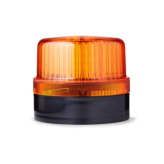 DLG Indicador LED circular Ø120mm Luz fija 24VCA/CD Ámbar
