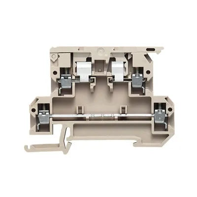 KDKS 1/35 DB Clema 2-Pisos portafusible europeo 26-12AWG Beige