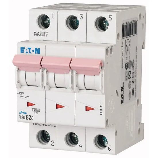 PLS6-C2/3-MW Xpole Interruptor termomagnético (ITM) 3P 2A 6kA Curva C