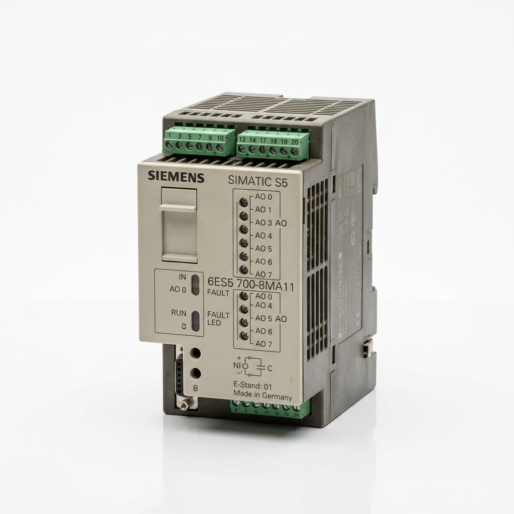 SIEMENS 6ES5 700-8MA11 SIN CONECTORES módulo de bus