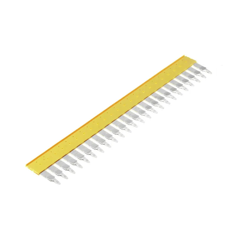 ZQV 6/24 GE Puente enchufable amarillo de 24 polos para WDU/ZDU/ZDK… de 6 mm²