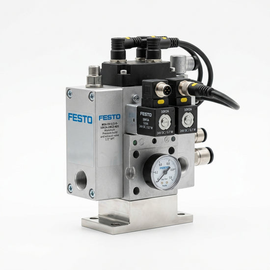 FESTO MS6-SV-1/2-D-10V24-2M12-AD1