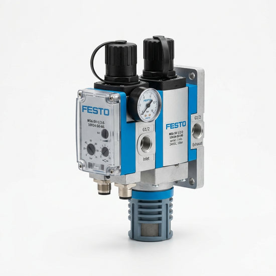 FESTO MS6-SV-1/2-E-10V24-SO-AG