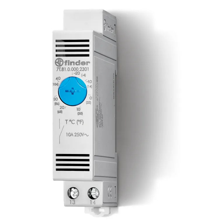 Termostato de cuadro para ventilador 1NA 10A 250V