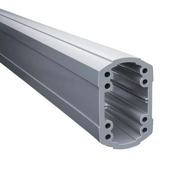 CP Perfil soporte cerrado CP 120/60 Longitud 250mm de aluminio RAL7035 2kg