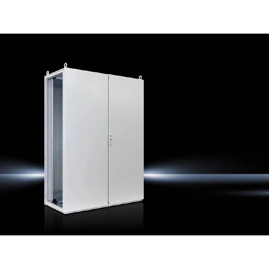 TS8 Armario de chapa de acero 1600Hx1200Wx500Dmm 2 Puertas IP55 NEMA 12 RAL7035