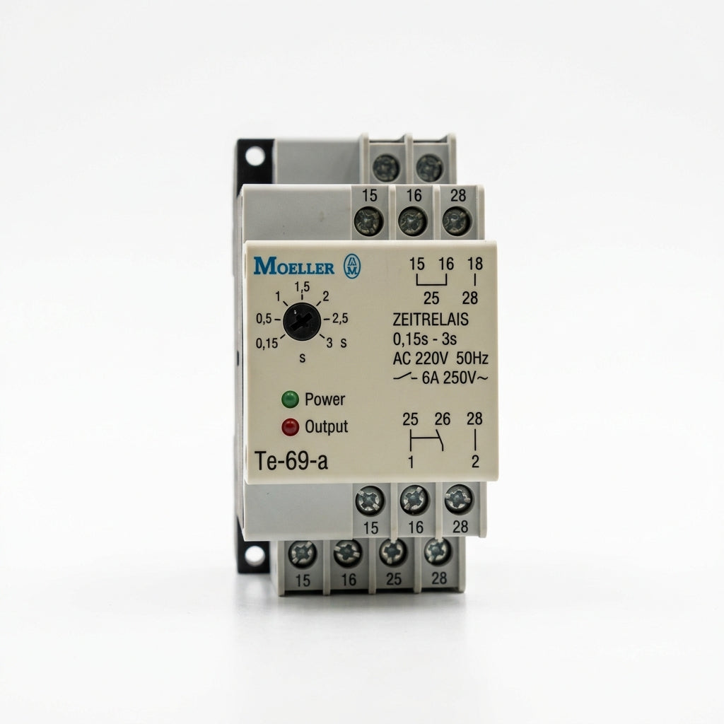 Moeller Te-69-a relé temporizador multifuncional CON DETALLE