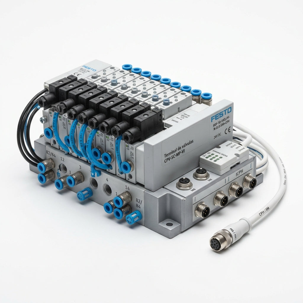 FESTO 80P-10-1MS-PF-N-SLG-5M+CPH