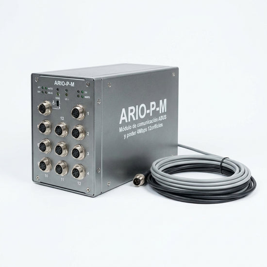 ARIO-P-M Módulo de comunicación ABUS y poder 4Mbps 12orificios