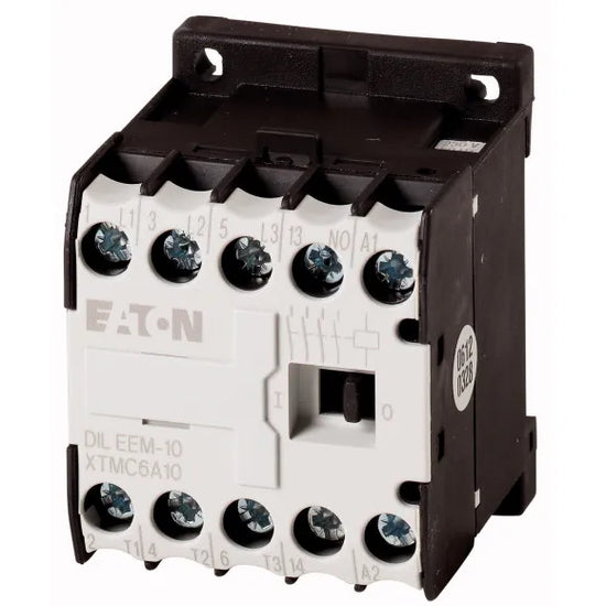 DILEEM-10-G(24VDC) Mini contactor trifásico + 1NA 24VCD 6.6A IP20