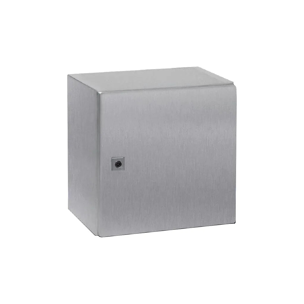 AE Gabinete mural de acero inoxidable AISI304 1P 300Hx300Wx210Dmm IP66 NEMA 4X