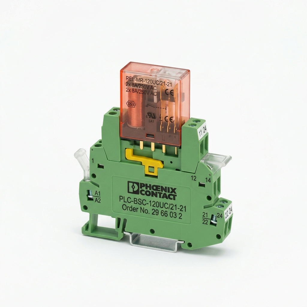 Phoenix Contact PLC-BSC-120UC/21-21 Bloque Terminal