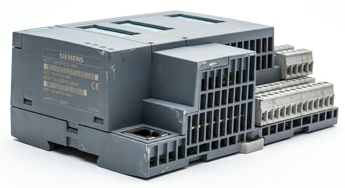SIEMENS 6es7 135-6fb00-0ba1 + 6es7 193+6bp00-0ba0