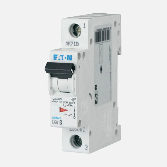 FAZ6-B25/1 Xpole Interruptor termomagnético (ITM) 1P 25A 6kA Curva B