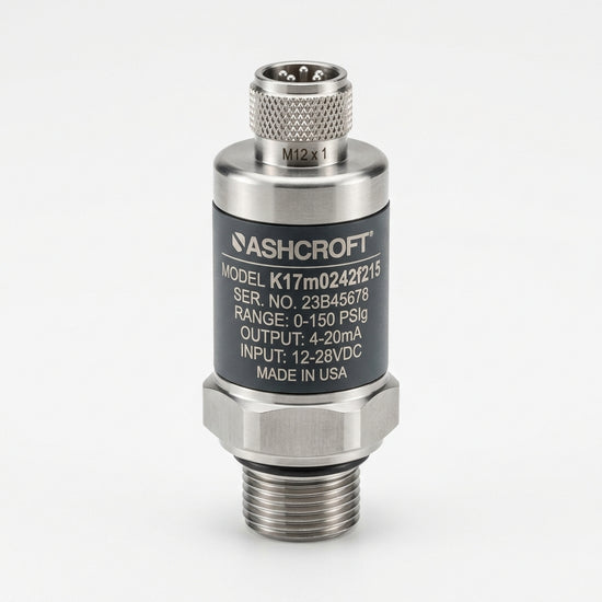 Ashcroft K17m0242f215 REGULADOR