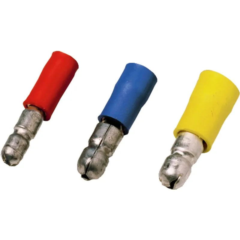 LID 2,5M5 R Terminal tipo bala macho aislado 1.5-2.5mm² 16-14AWG Azul 100PZ