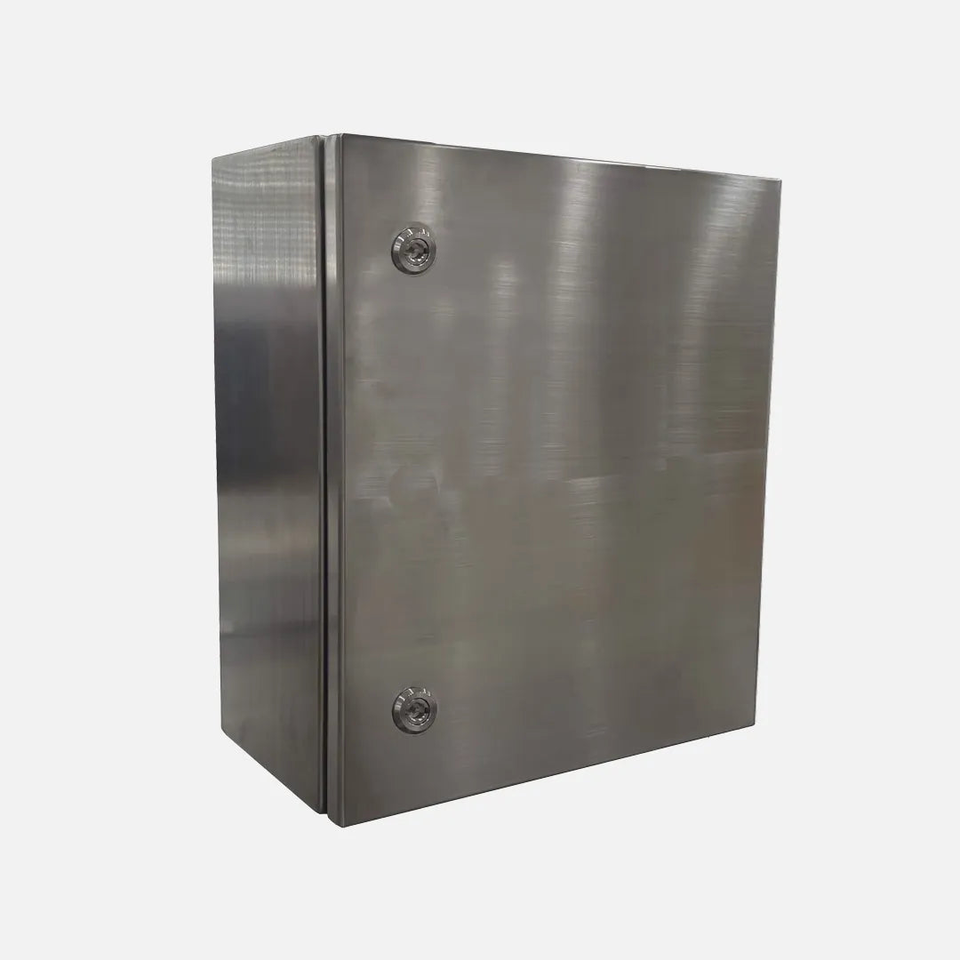 DM Gab c/plat acero inox AISI304 1P 400Hx400Wx210Dmm IP66 NEMA 4X