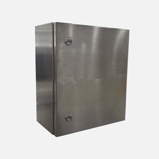 DM Gab c/plat acero inox AISI304 1P 400Hx400Wx210Dmm IP66 NEMA 4X