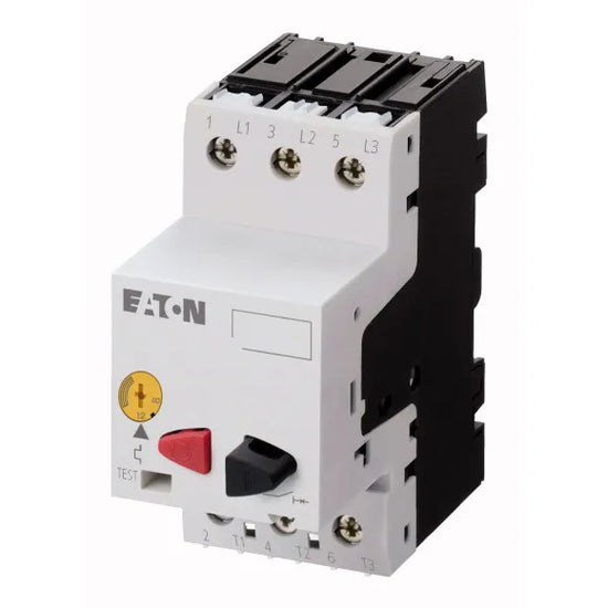 PKZM01-1.6 Guardamotor diseño de botones Rango 1-1.6A IP20.